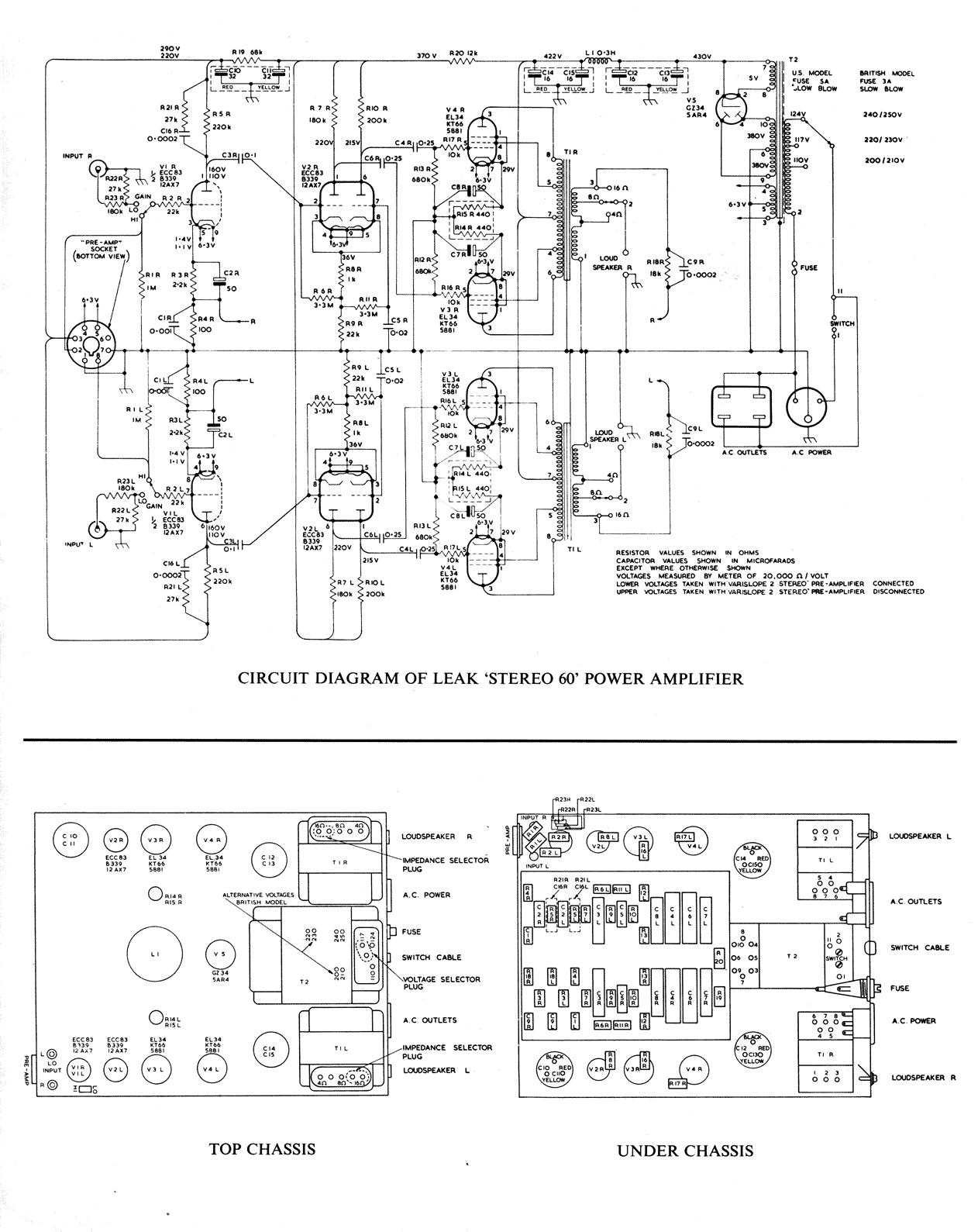 Schaltplan Stereo 60